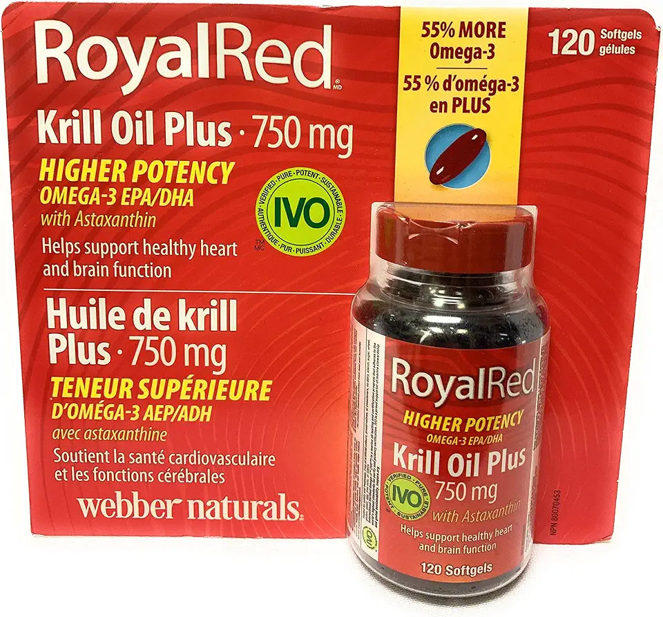 750 mg Krill Oil Softgels A725