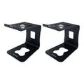 Black Metal Speaker Stands B2233