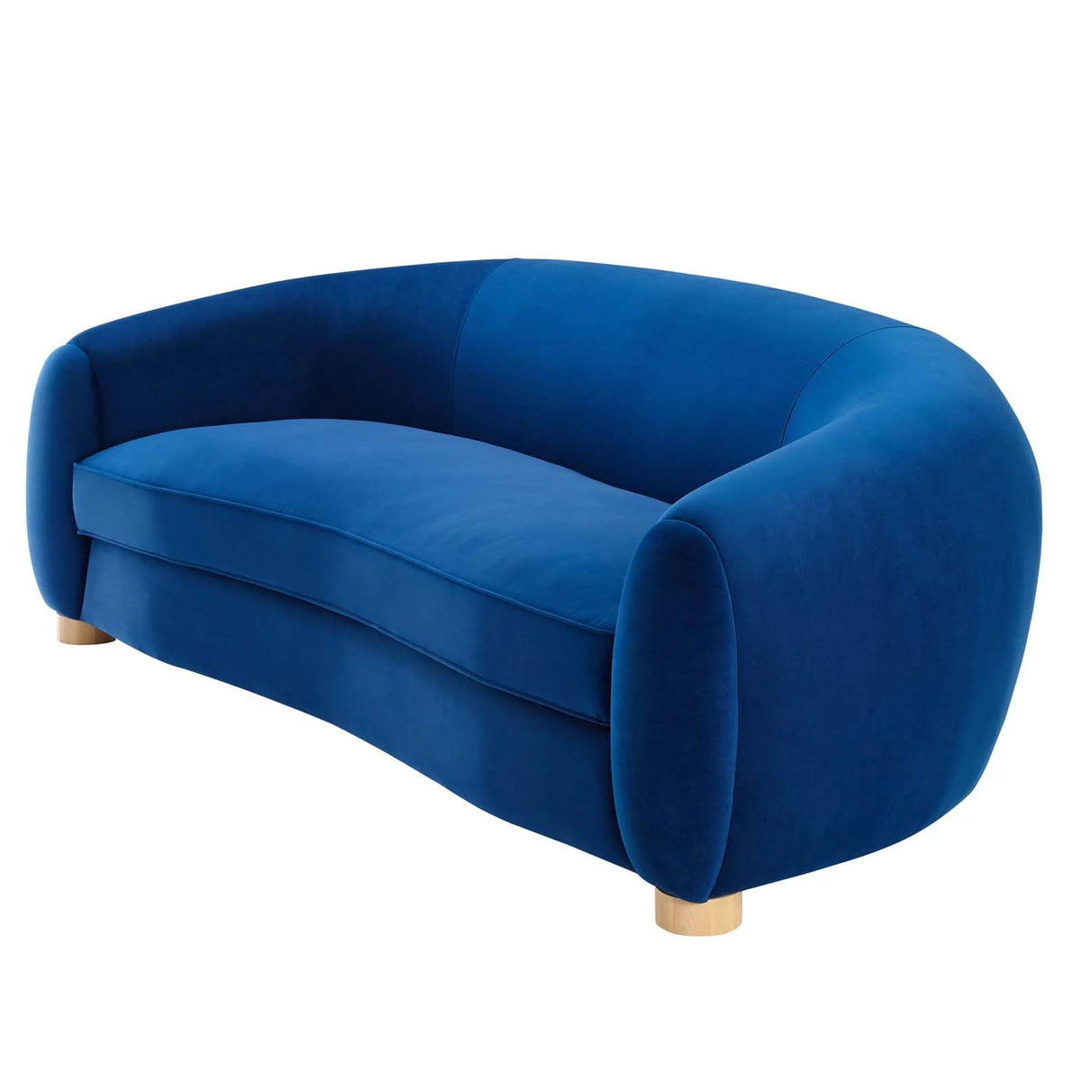Blue Velvet Sofa G223