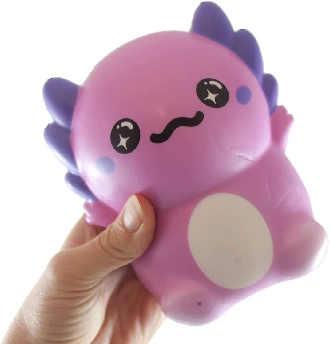 Large 6" Axolotl Slow Rise Squishy Toys I414