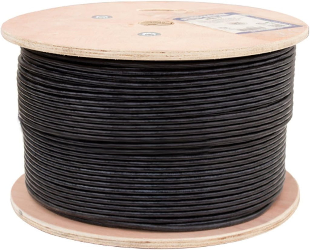 Black 1000ft Cat6 UTP Ethernet Cable I6811