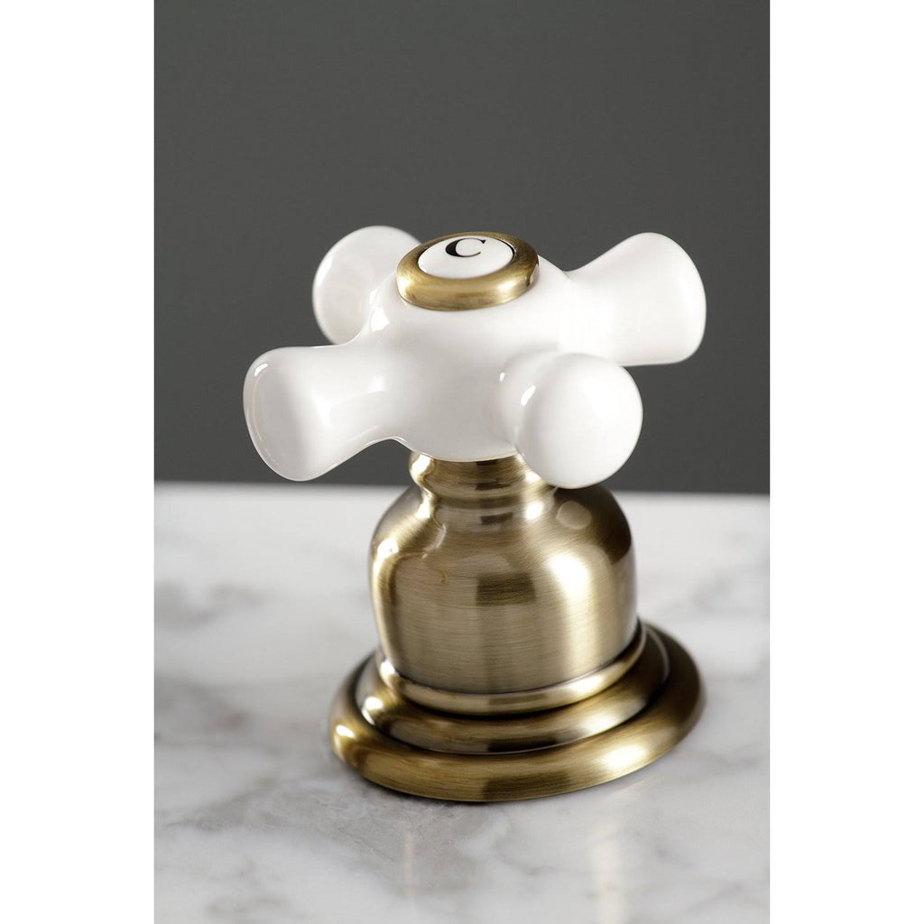 Polished Brass Widespread Bathroom Faucet W96234