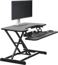 Compact Two-Tier Height Adjustable Standing Desk Converter Z468