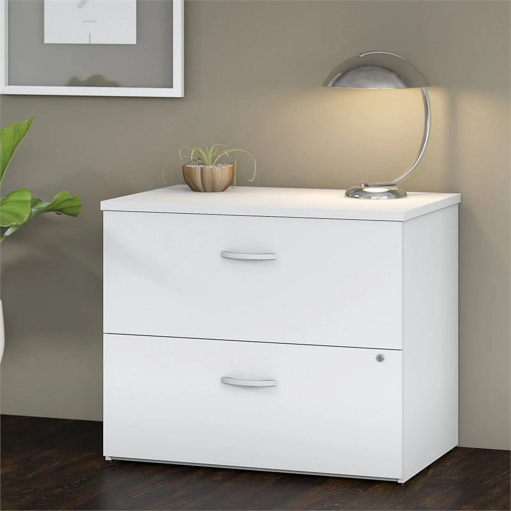 White Lateral File Cabinet Z5101