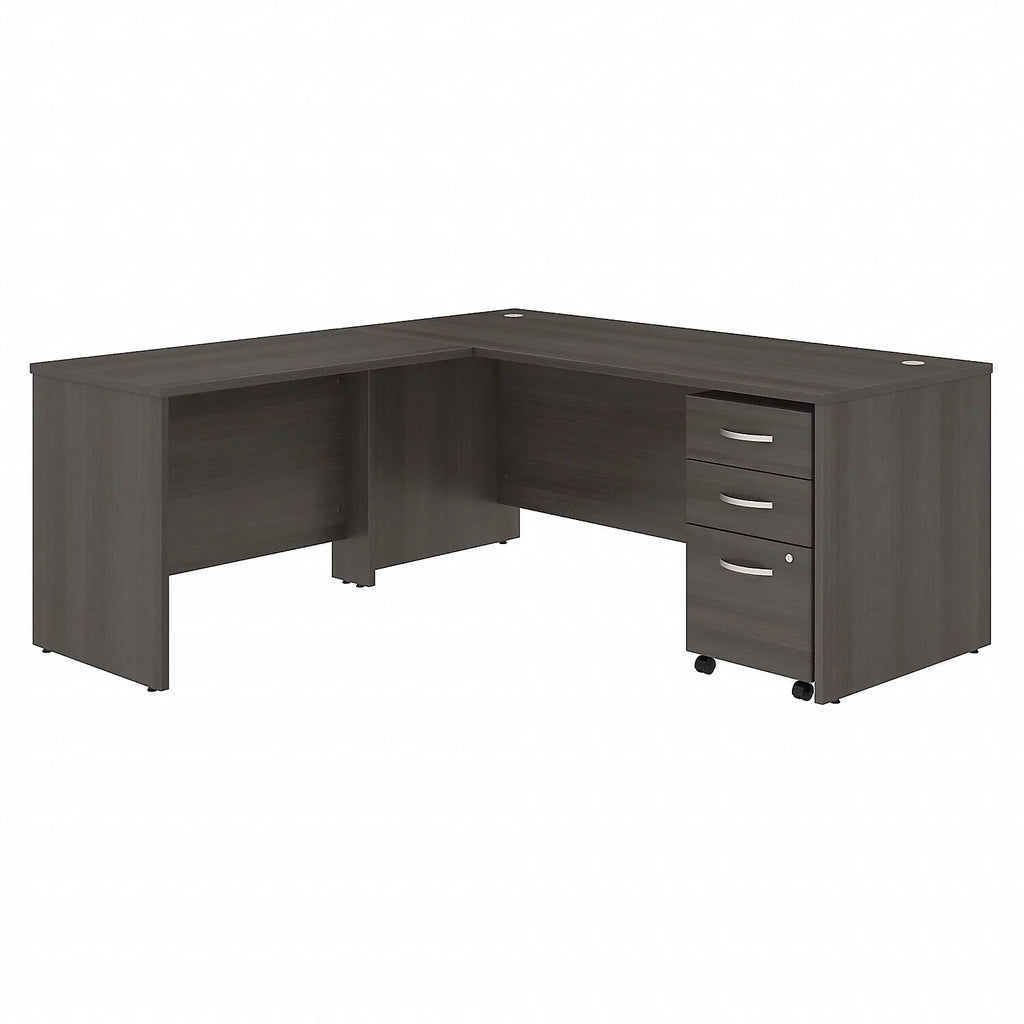 72W L Shaped Desk with Drawers T78053