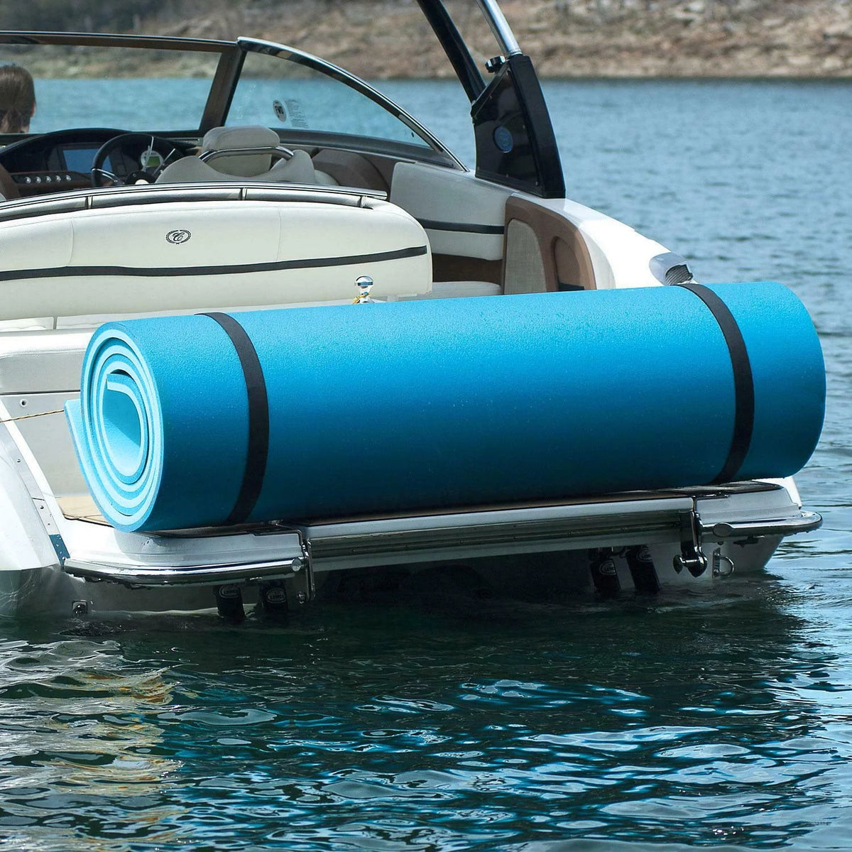 Floating Water Pad 9 x 6 Blue O8387