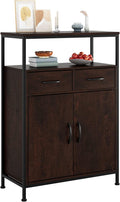 Industrial Storage Cabinet with Fabric Drawers and Shelves P875730