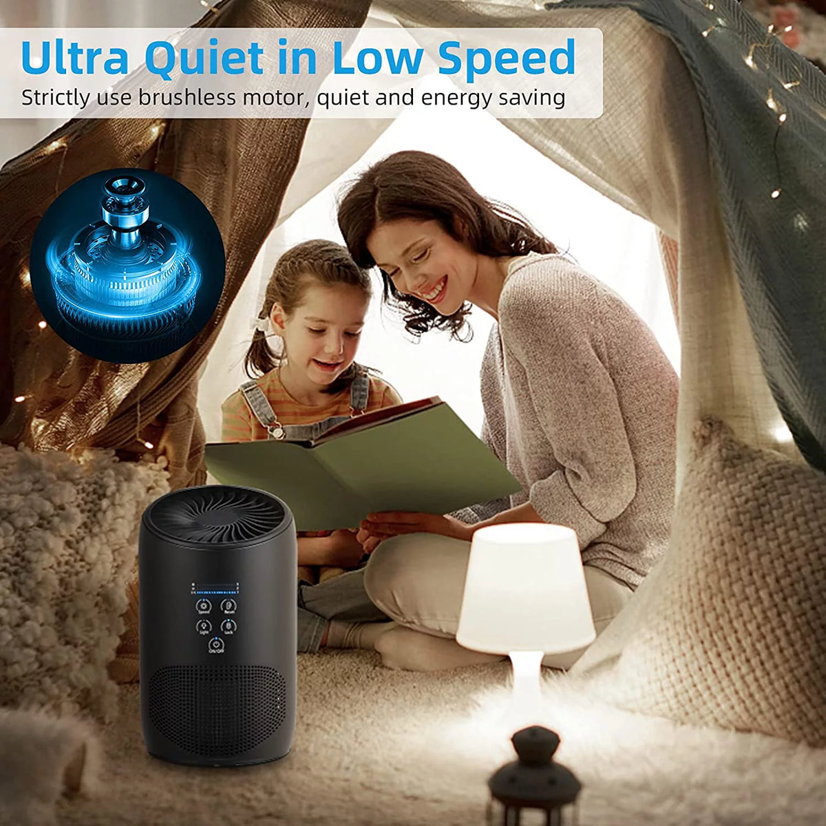 HEPA Air Purifier with Fragrance Sponge U3632