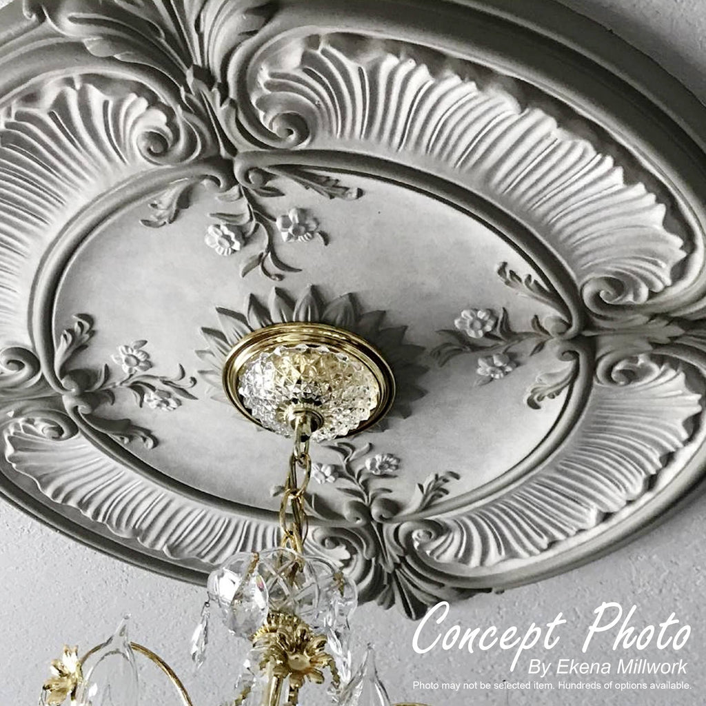 Smooth Ceiling Medallion O431551