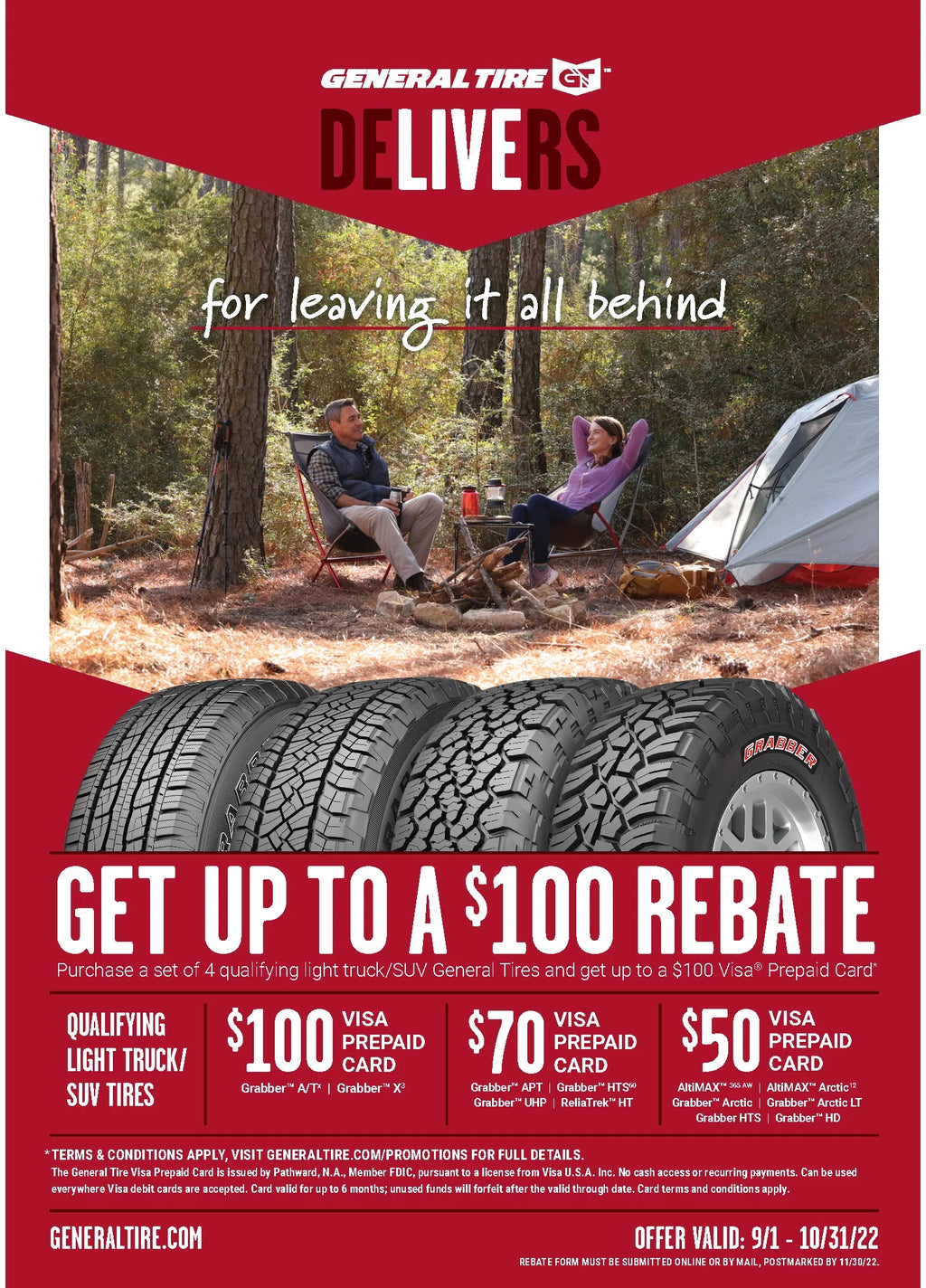 All Terrain Tires LT265/70R17 L596