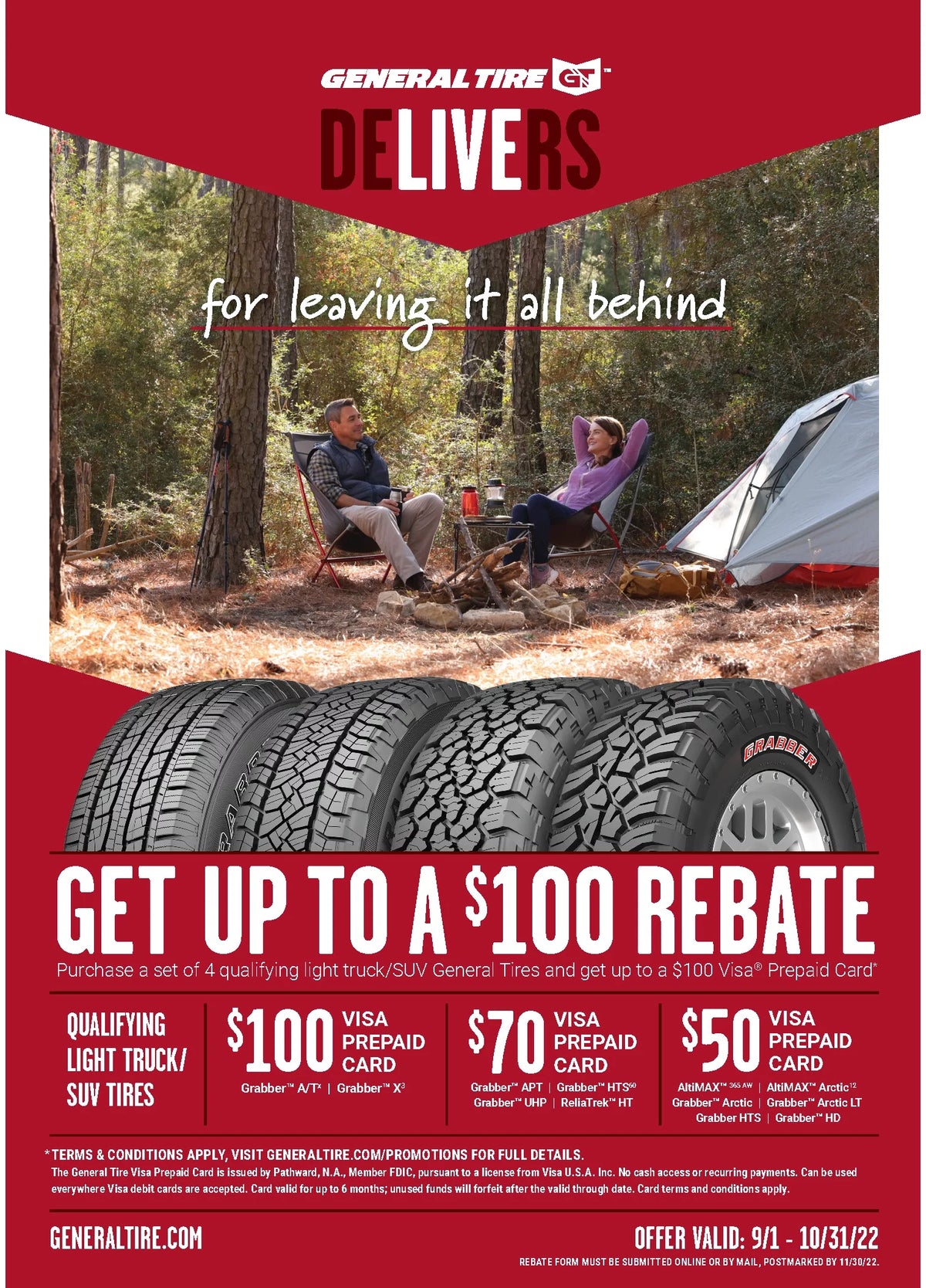 All Terrain Tires LT265/70R17 L596