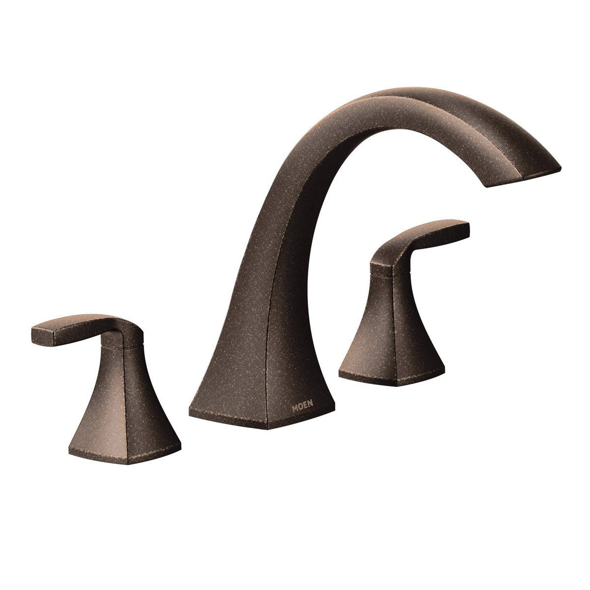 3-Hole Double Lever Handle Roman Tub Faucet Z872