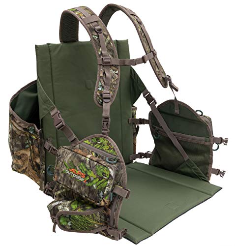 Camo Turkey Vest with Removable Flip Down Seat I1376
