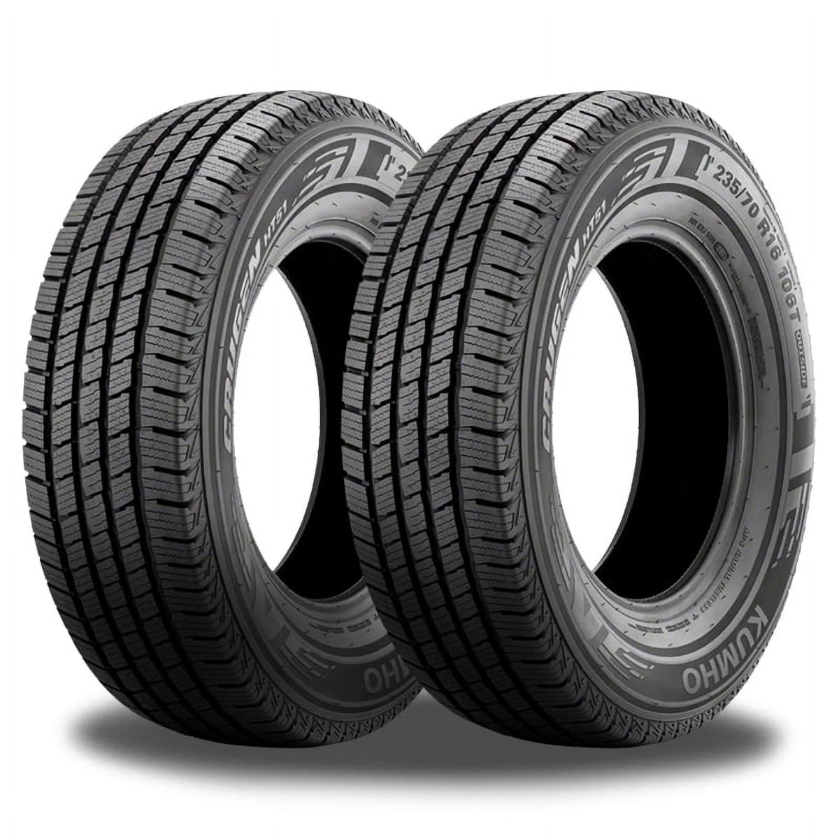Set of 4 255/65R17 110T All Season Tires A603