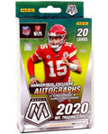 2020 Panini Mosaic NFL Football Trading Cards Hanger Box Q1190