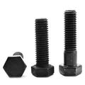 1 3/8 inch-6 x 5 inch Coarse Thread Grade 8 Hex Cap Screw Alloy Steel Black Oxide Pk 10 B17274