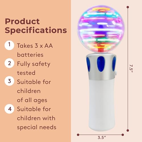 Musical Light Up Wand Sensory Toys N49186