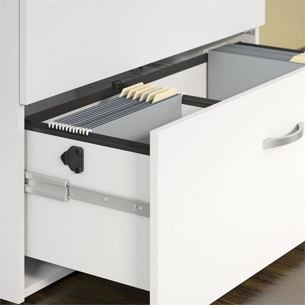 White Lateral File Cabinet Z5101