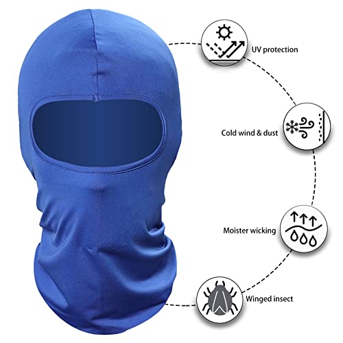 Pack of 3 Ski Sun Mask Windproof Sunscreen Motorcycle Helmet Balaclava Face Masks F5906