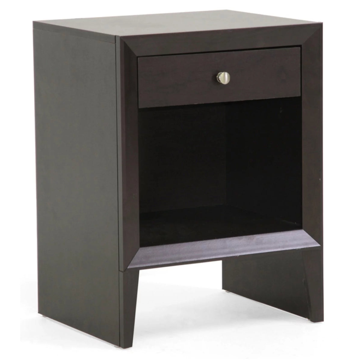 Brown Modern Accent Table and Nightstand O790802