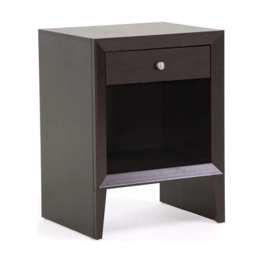 Brown Modern Accent Table and Nightstand O790802
