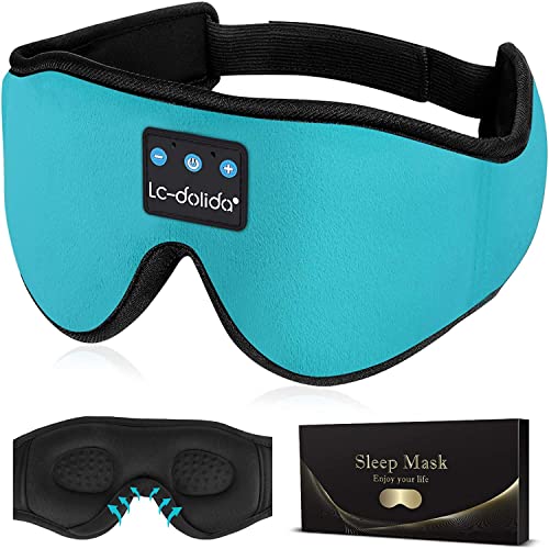 3D Sleep Mask Bluetooth Wireless Music Eye Mask with Ultra-Thin Stereo Speakers N662
