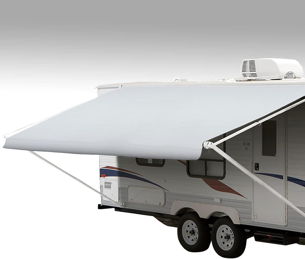 Weatherproof Vinyl RV Awning Fabric Replacement 16' Z137