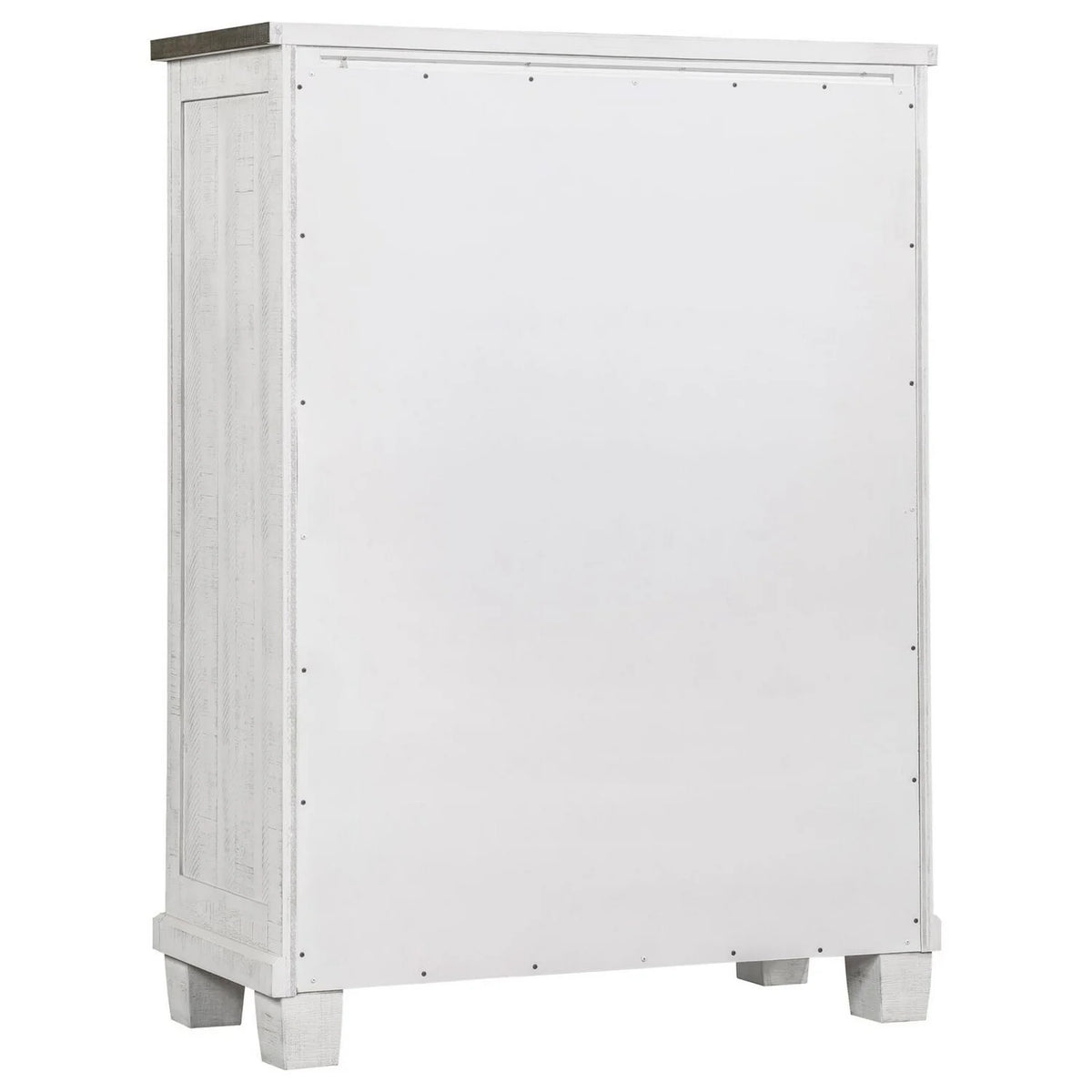 White Pine Wood 5 Drawer Dresser U25084