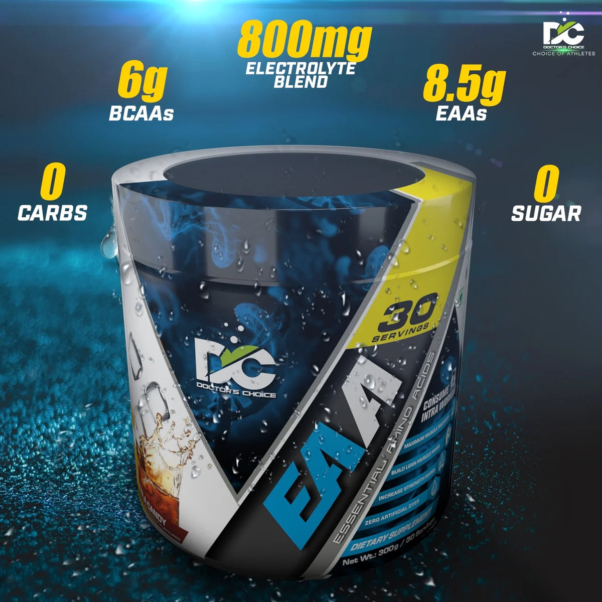 Essential Amino Acids BCAA 600 grams Cola Candy P8674