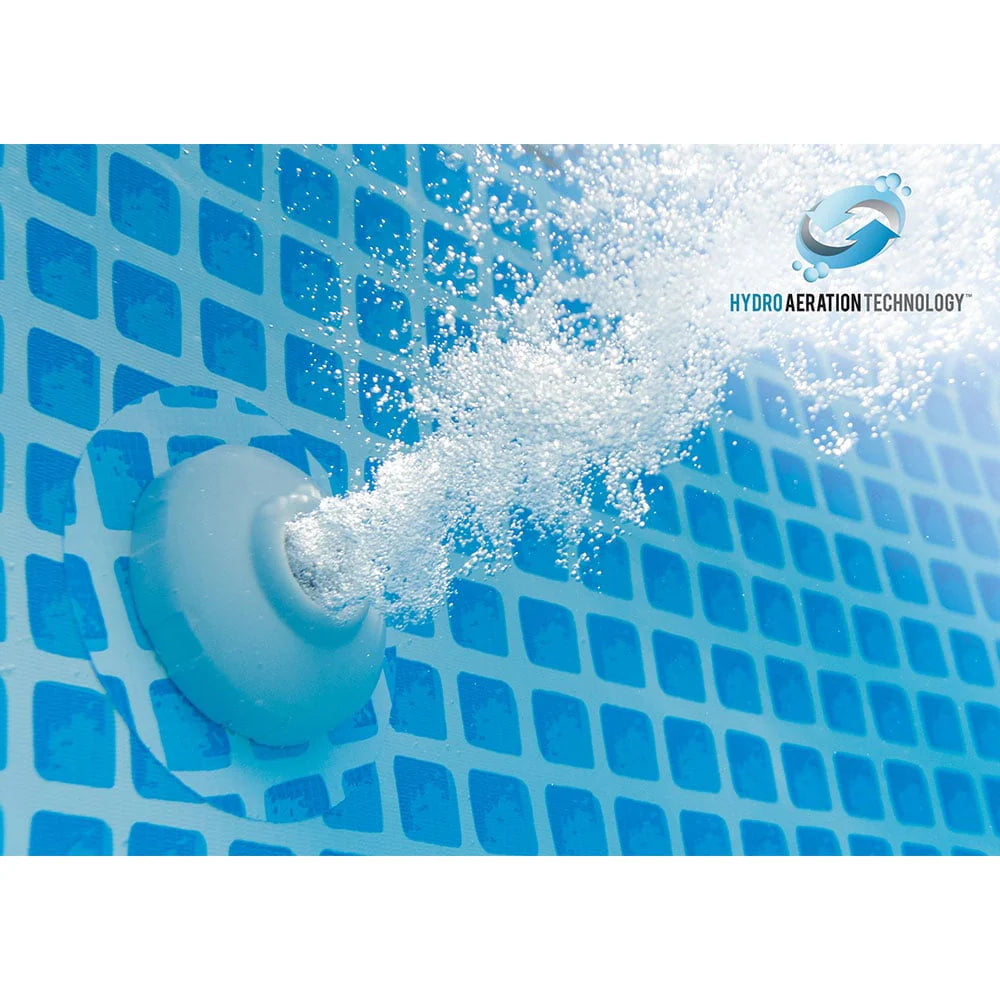 12 Foot Above Ground Swimming Pool with Pump & Ladder F20416