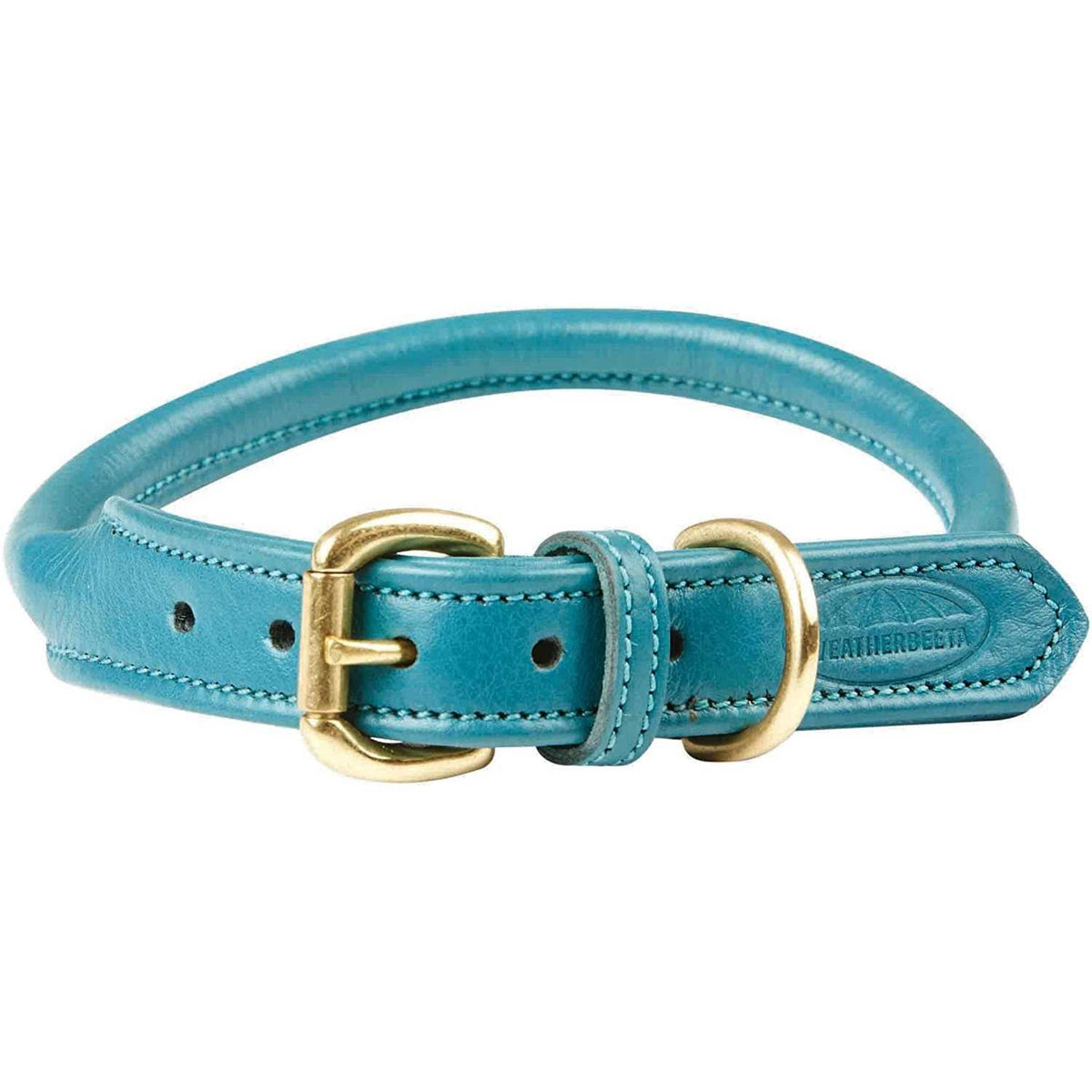 Rolled Leather Dog Collar M684