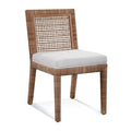 Brown/Linen Side Chair I256