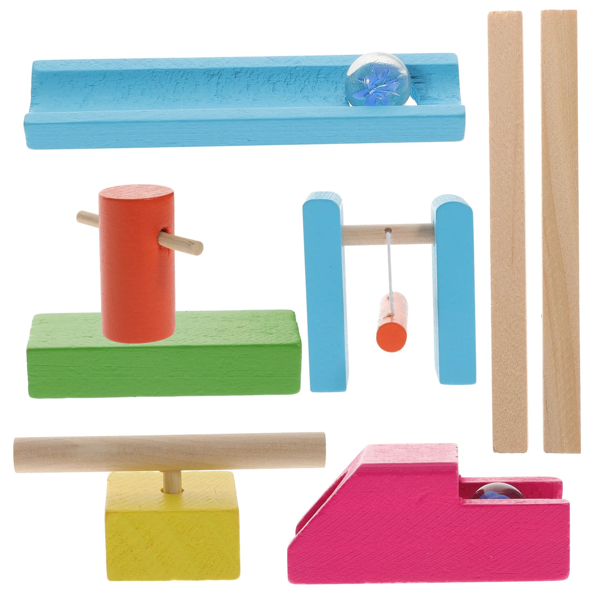 Wooden Dominoes Blocks Building Toy Educational Toys G871616