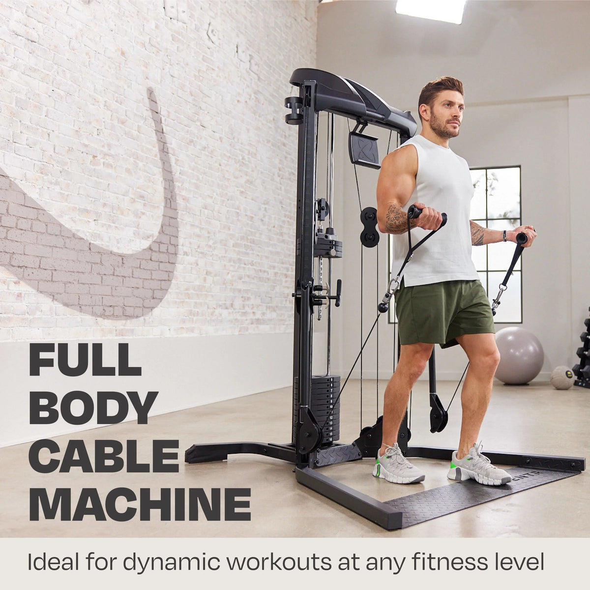 Functional Trainer for Total Body Strength Training A321573