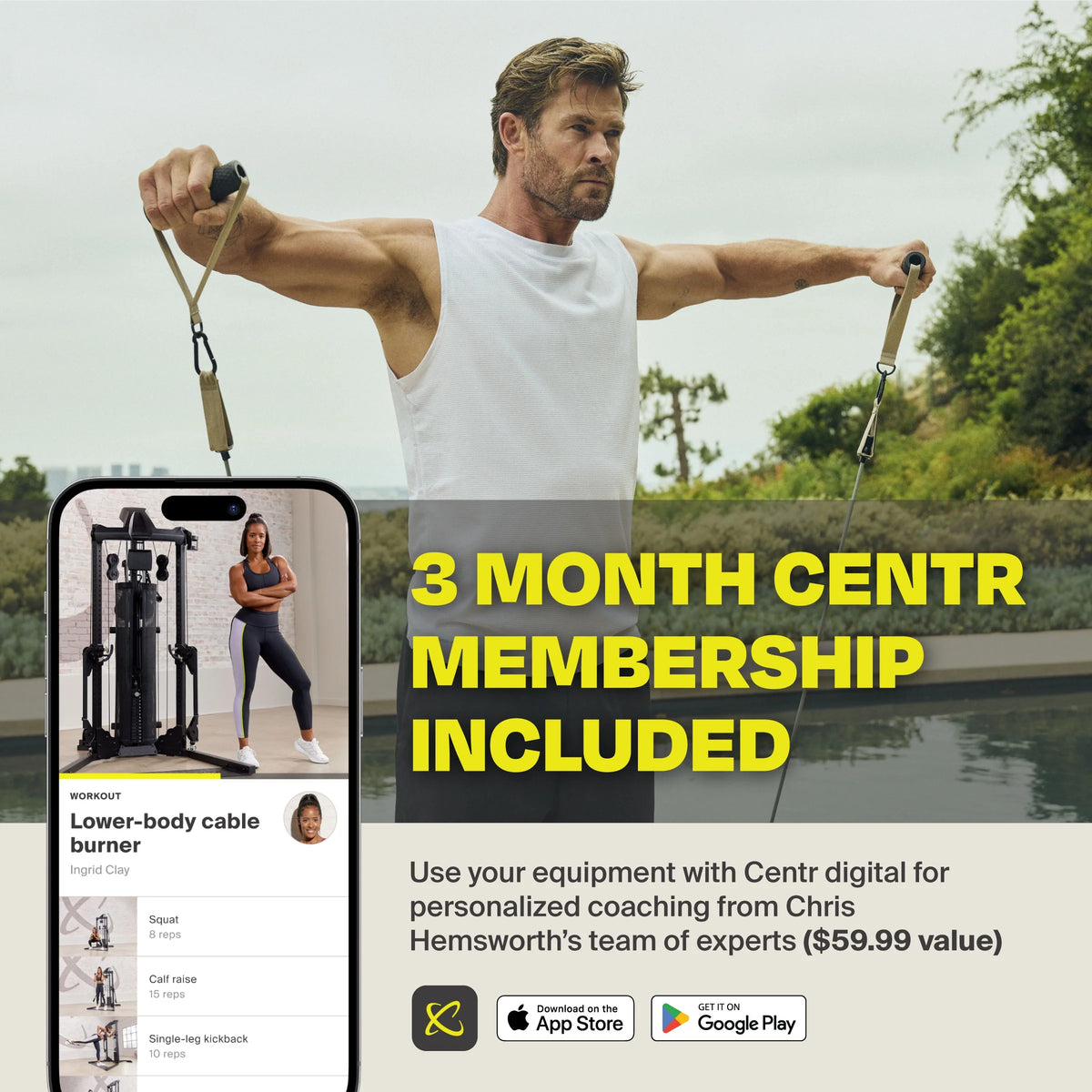 Functional Trainer for Total Body Strength Training A321573